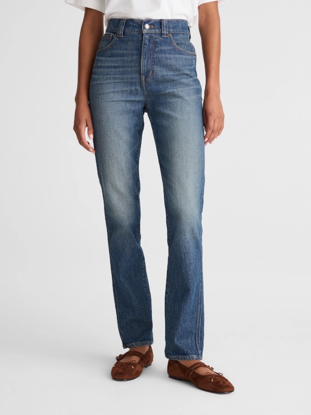 Madewell Perfect Vintage Straight Jeans 26